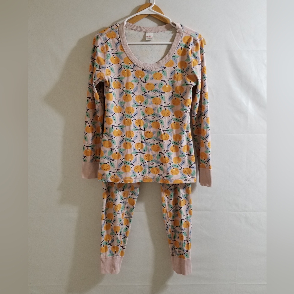 Hanna Andersson Women's Size M Pink Tangerine Pajama Set